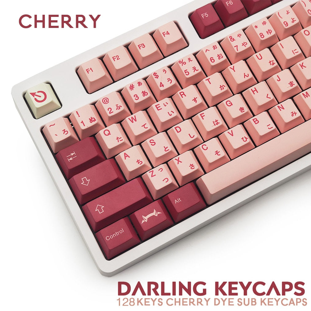 110 128 Keys Cherry Profile Pbt Keycaps Full Set Mechanical