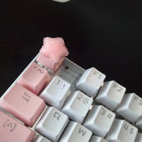 Cute pink keycap set customizable color OEM cherry MX switch ESC R4 row