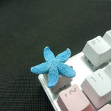 Handmade starfish keycaps are suitable for most cherry MX (+) axis mechanical keyboard ESC R4 keycaps set
