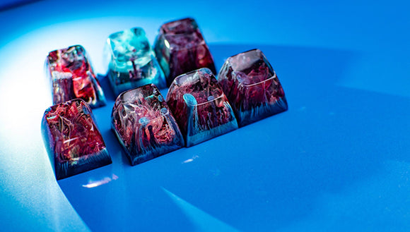 R4 keycap handmade resin keycap craftsman keycap gift boy OEM keyboard height can be customized personalized keycap SA